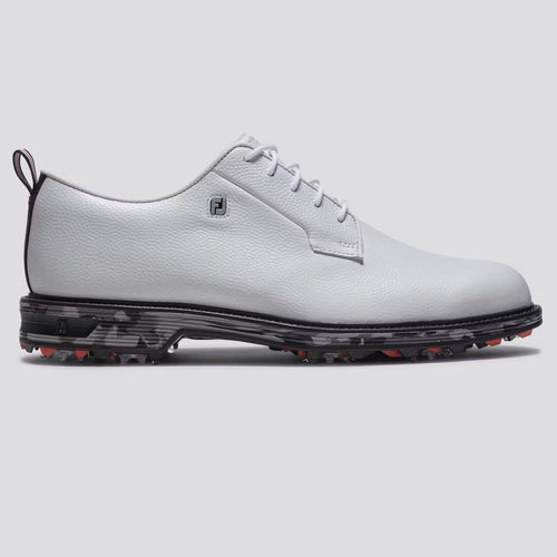Premiere Series Field Golf Shoes Cleated Laced Golf Shoes White/Black/Red
