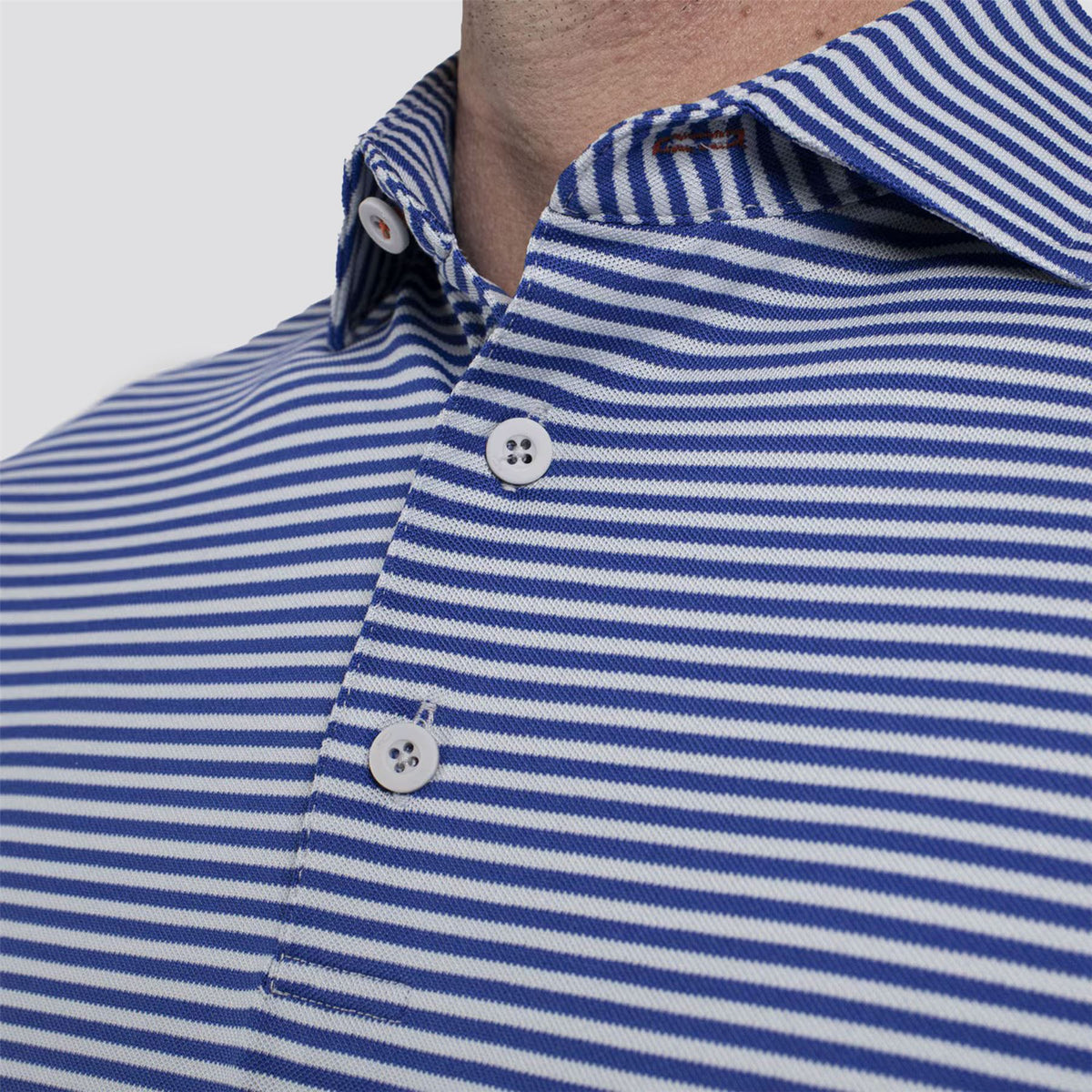 Lee Stripe Polo Trailblazer/Alloy