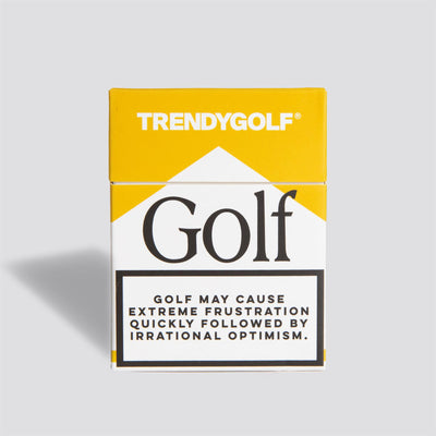 x TRENDYGOLF The Gold "Golf Addiction Tee Pack