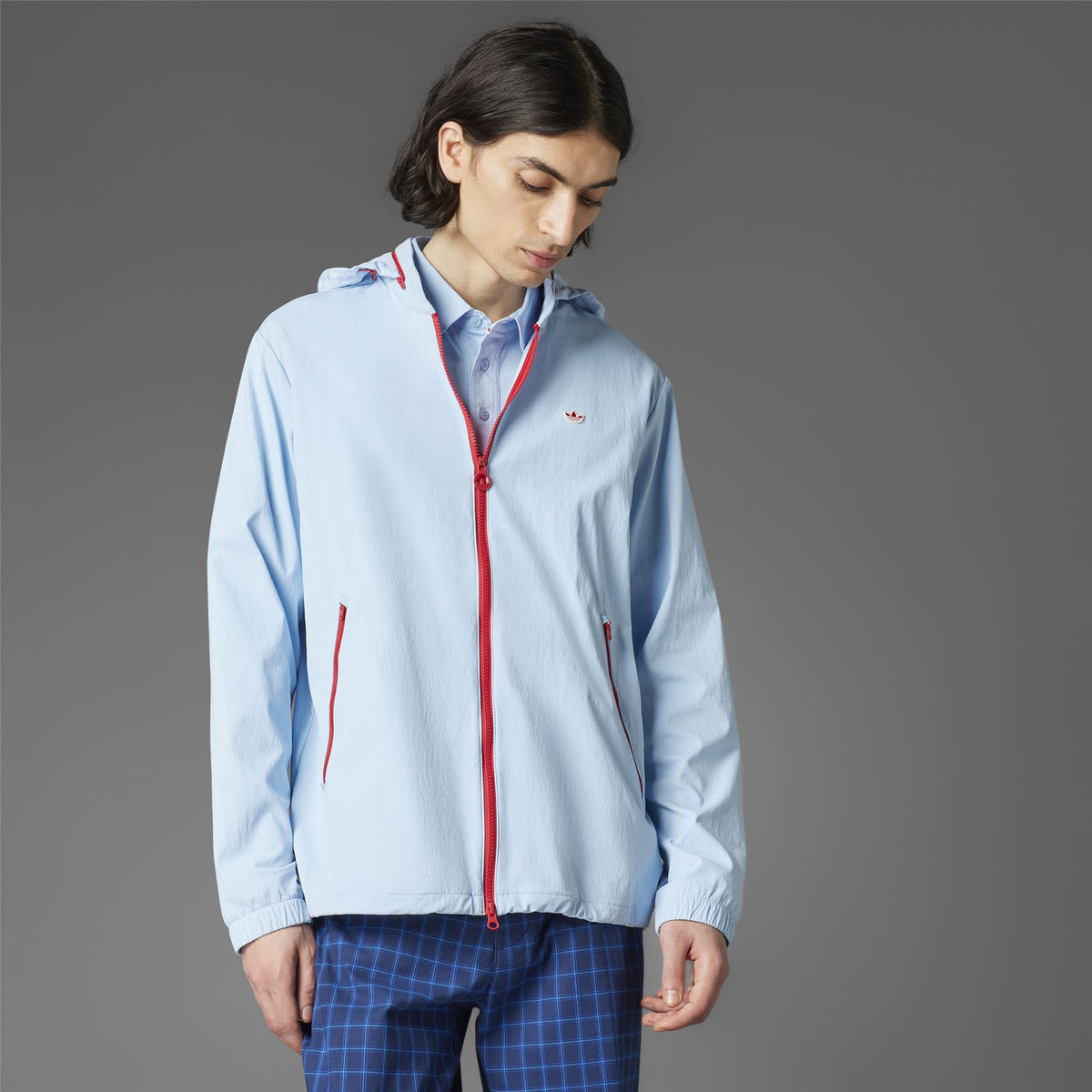Convertible Hooded Jacket Clear Sky
