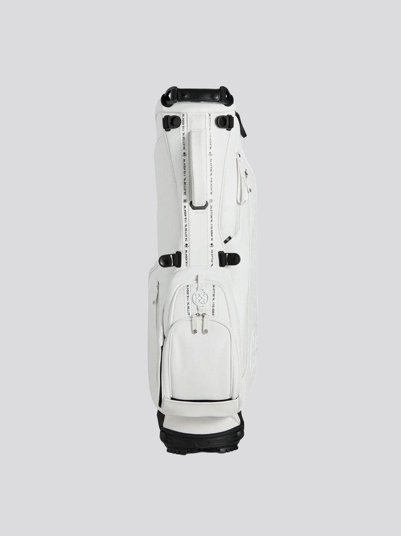 Embossed Skull & Tees Daytona Carry Golf Bag Snow