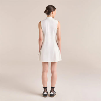 Malbon Golf Grace Dress Snow White | TRENDYGOLFUSA.COM