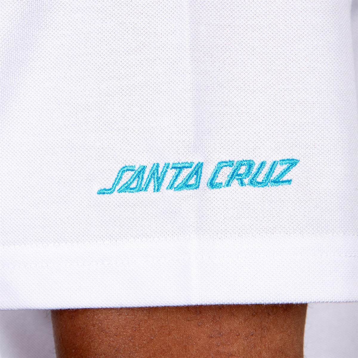x Santa Cruz Fairway Polo White