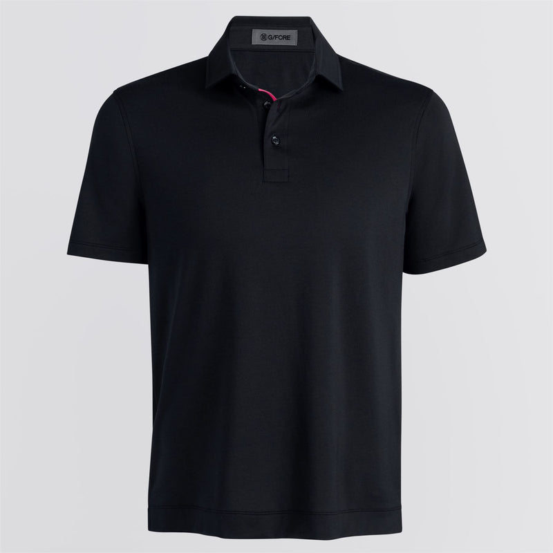 All Play Fine Stretch Pique Polo Onyx