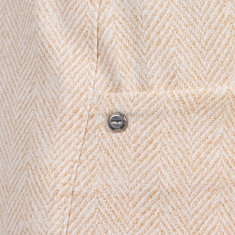 Womens Slim Fit Herringbone Stretch Pant Tan Herringbone Multi