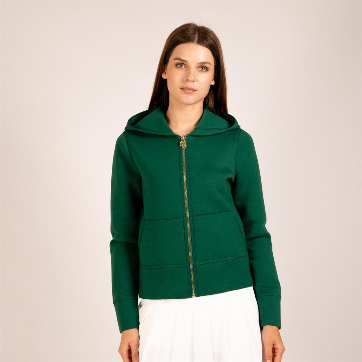 Womens Amelie Hoodie Grass Green