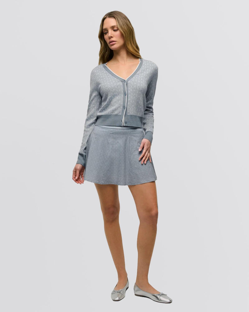 Womens Pathfinder Phoenix Flare Skirt Bluestone