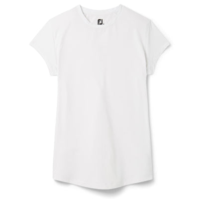 Womens SS Crew Shirt White