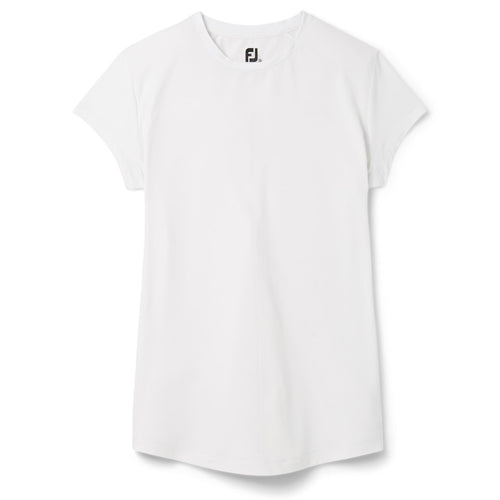 Womens SS Crew Shirt White - 2023