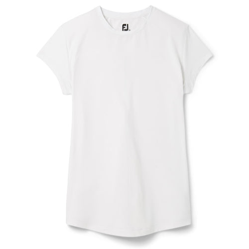 Womens SS Crew Shirt White