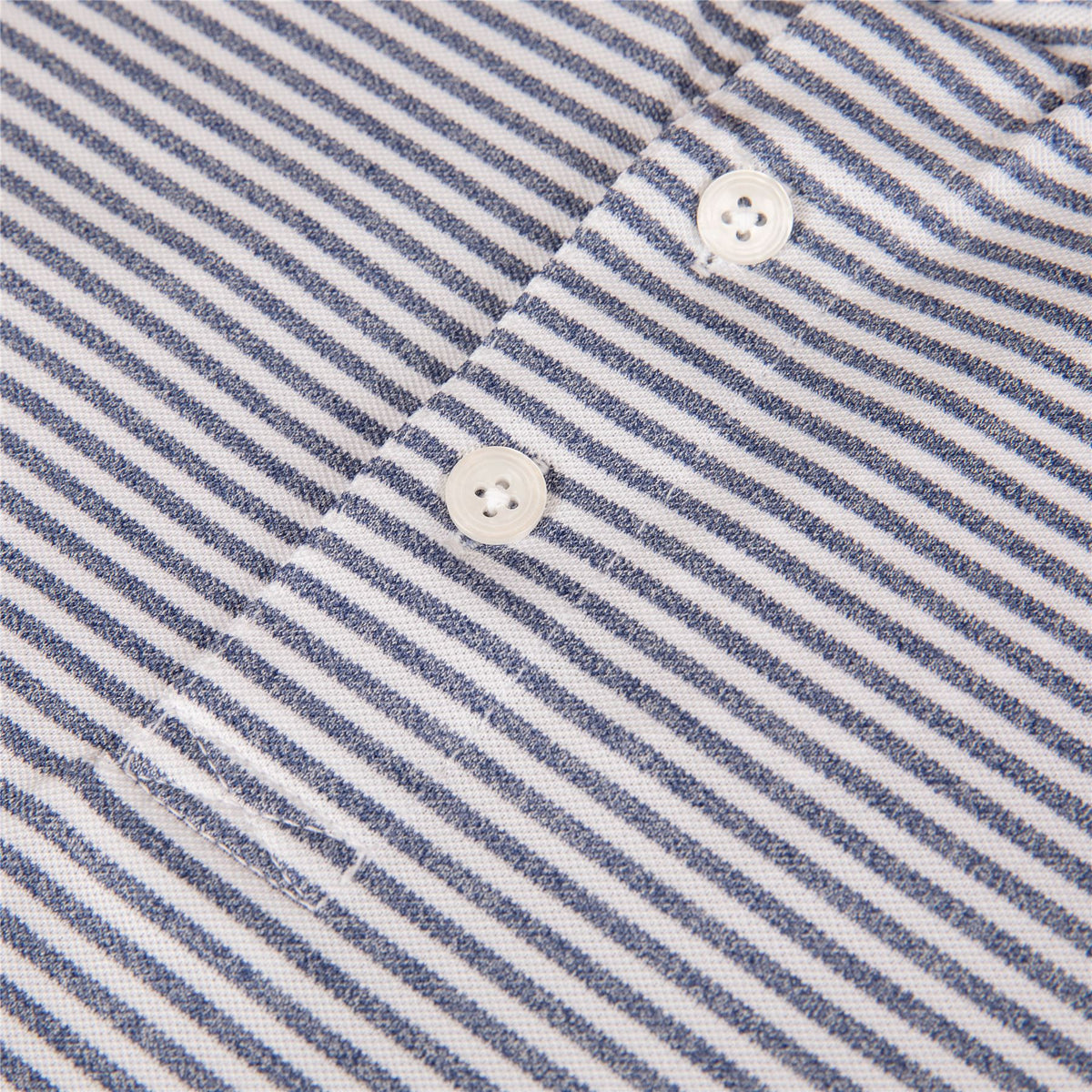 The Maxwell Polo Heathered Andover/White