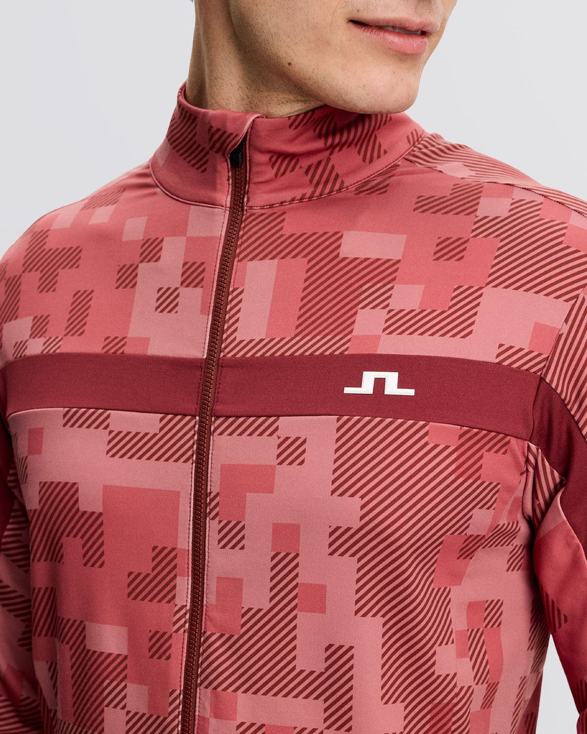 Bridger Tour Print Mid Layer Tour 26 Tonal Pink