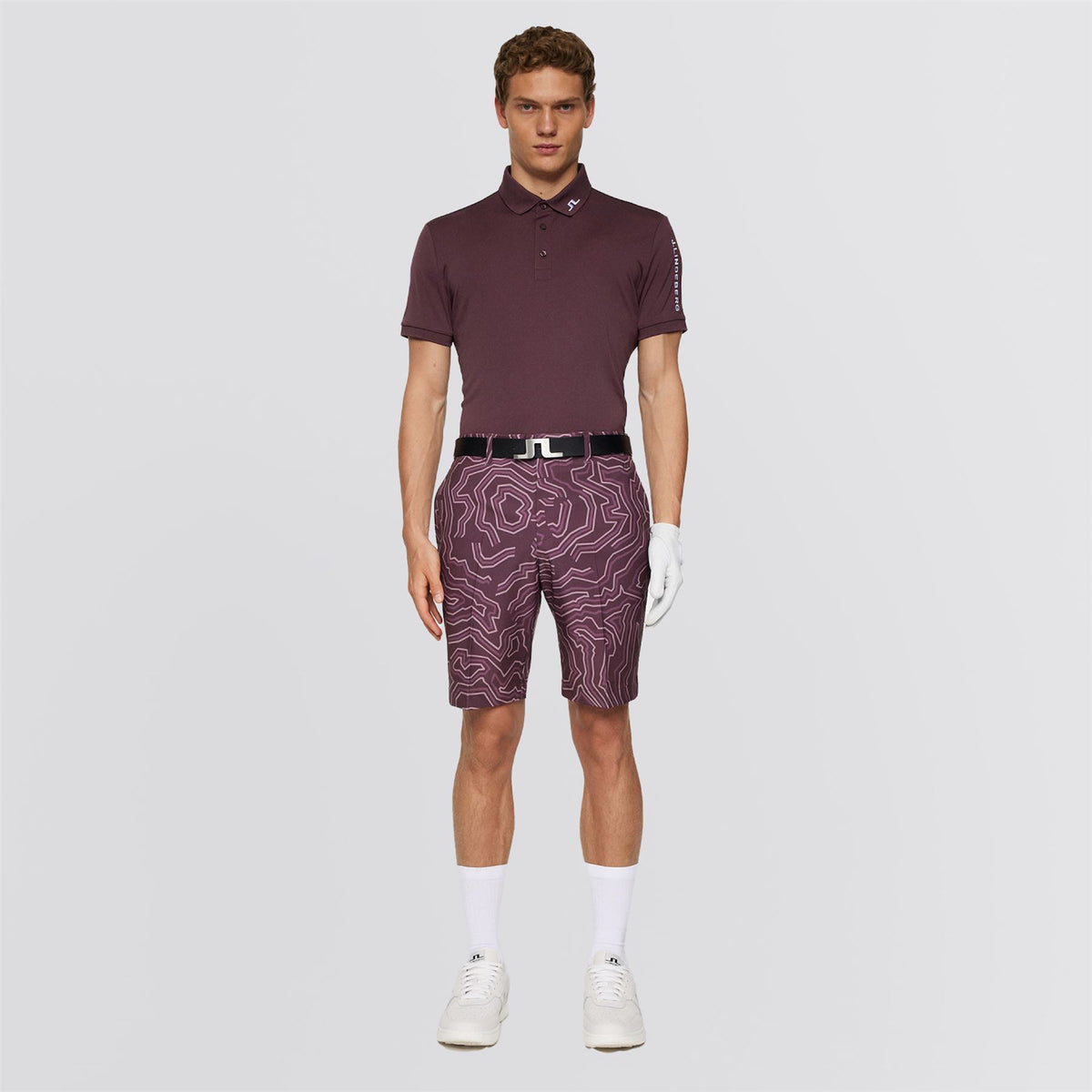Eloy Print Shorts Topo Huckleberry