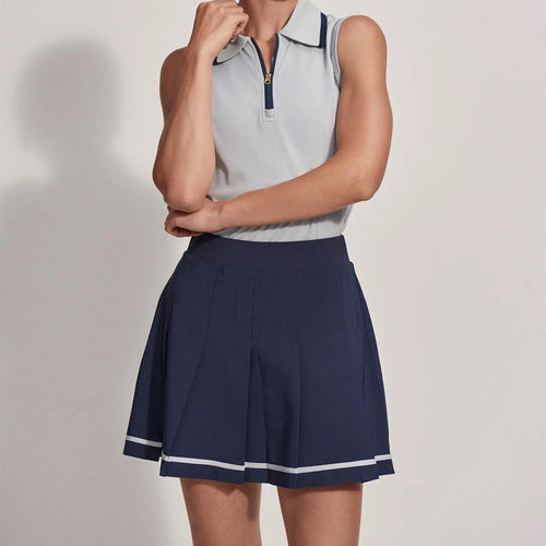 Womens Clarendon 16 Inch High Rise Skort Blue Nights