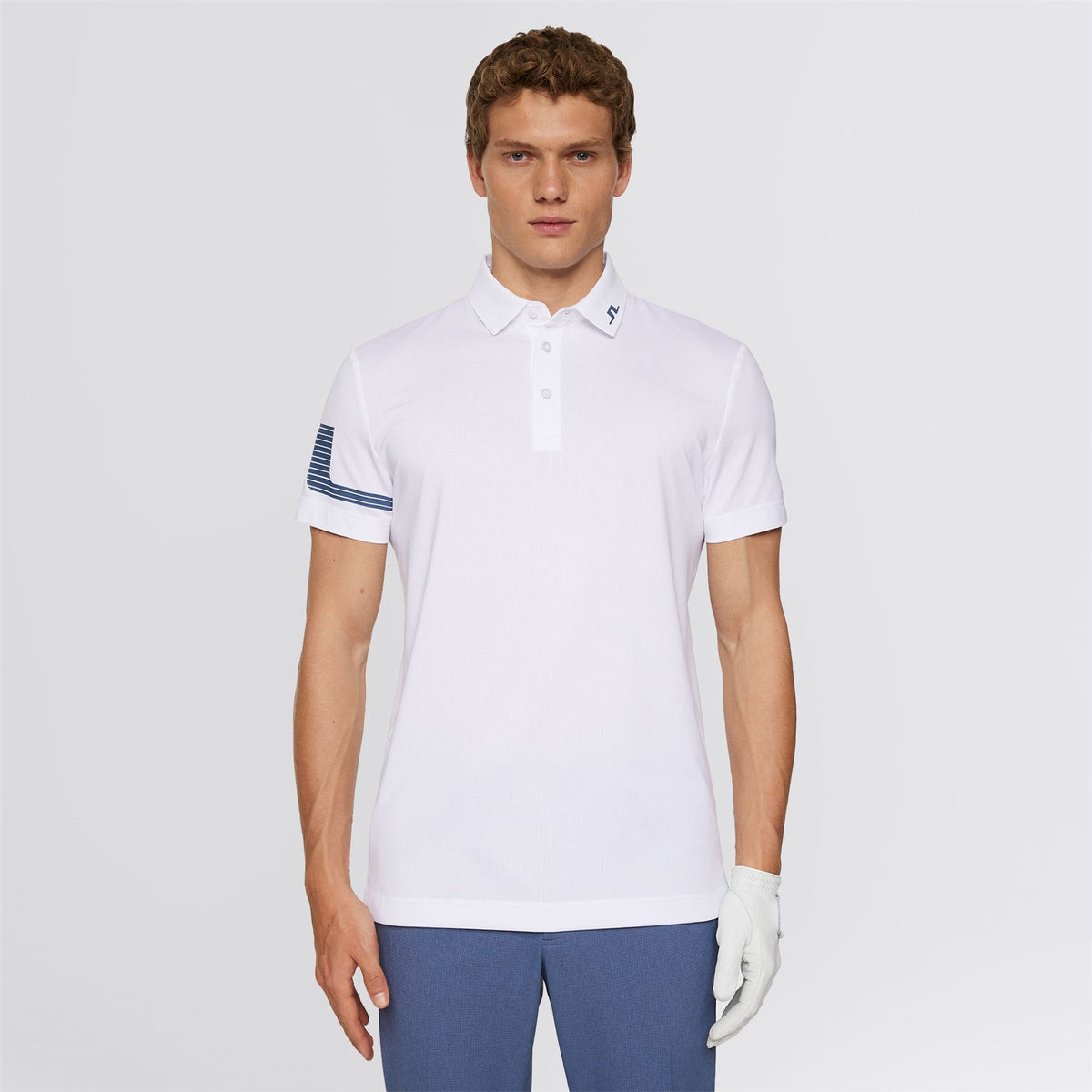 Heath Strike Polo White