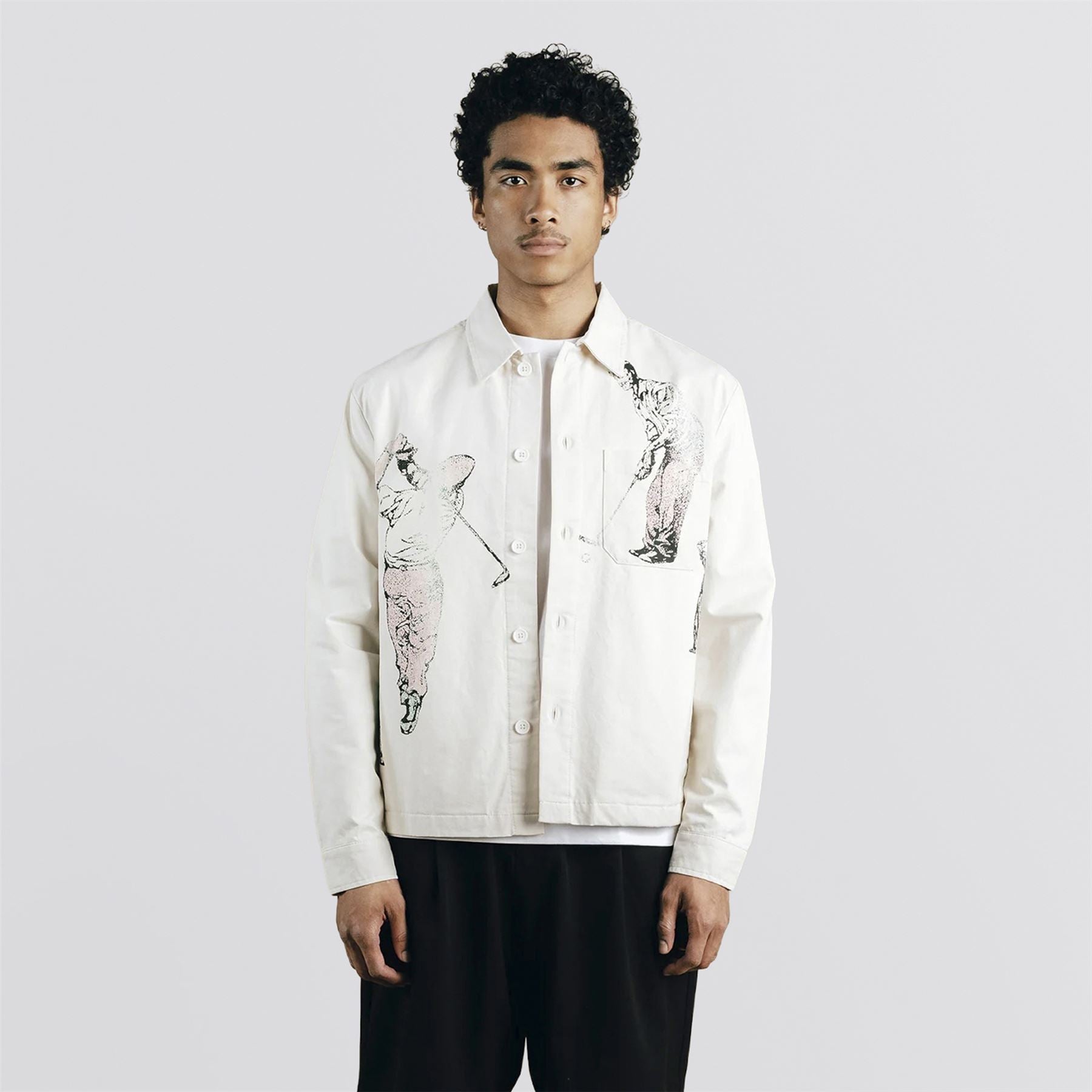 Charl Chore Jacket Off White