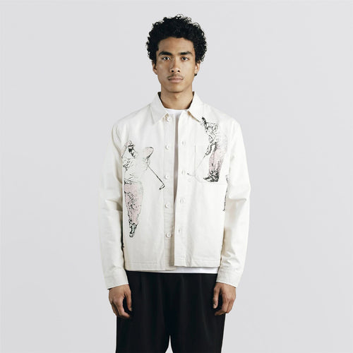 Charl Chore Jacket Off White
