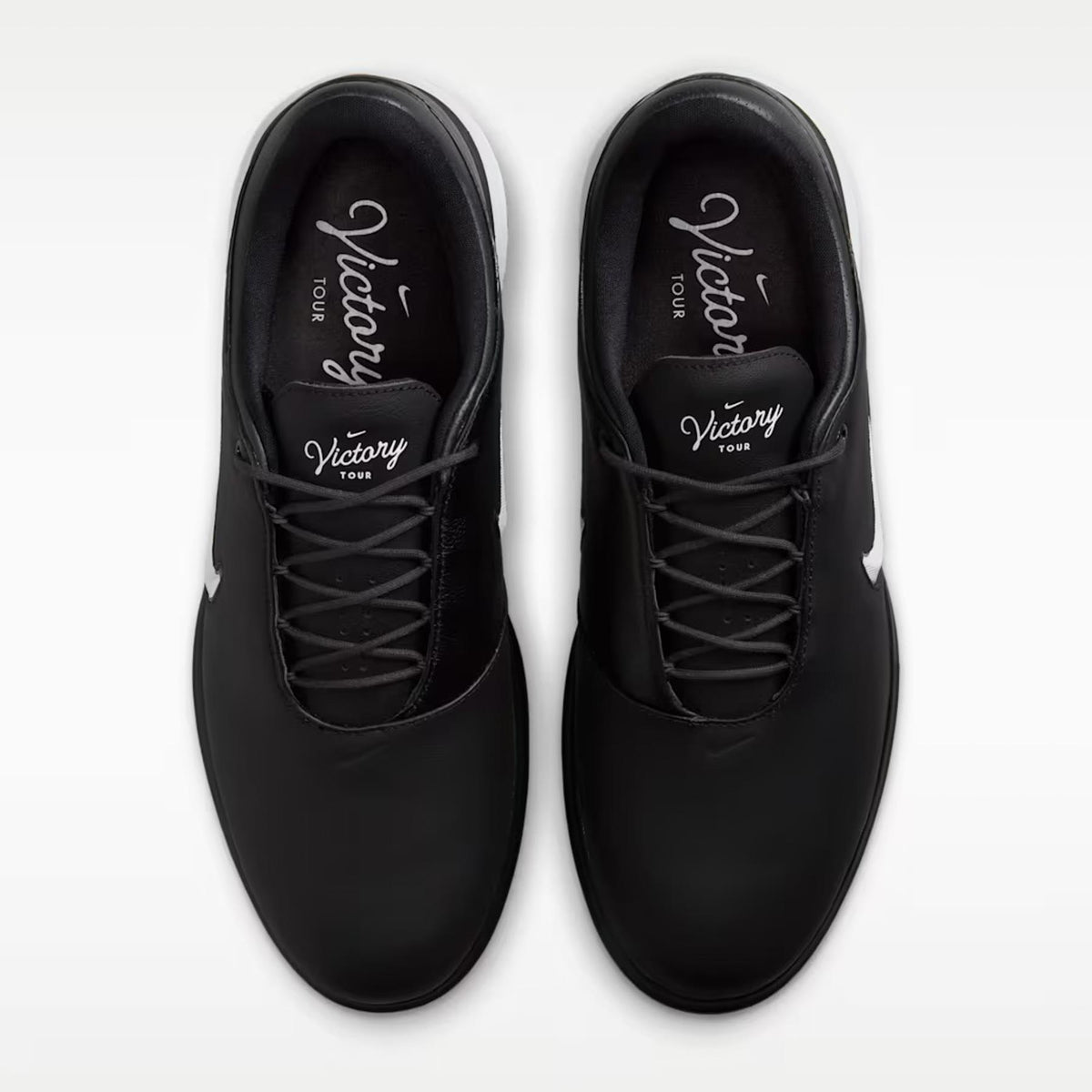 Victory Tour 4 Spiked Golf Shoes Black/White/Dark Smoke
