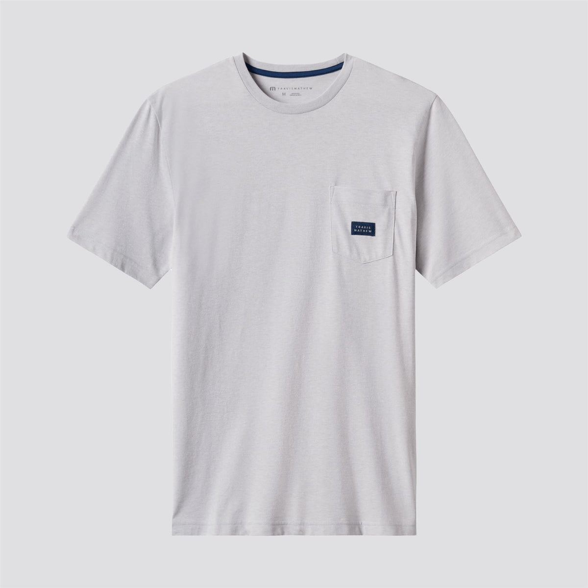 Travel Diary Tee Heather Light Grey
