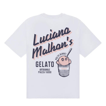 Malbon Golf Rabbit Pocket Tee ホワイト M Malbon Golf Rabbit Pocket Tee ホワイト M Malbon Golf Rabbit