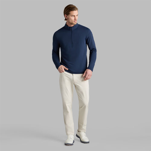 Brushed Back Tech Terry Quarter Zip Twilight