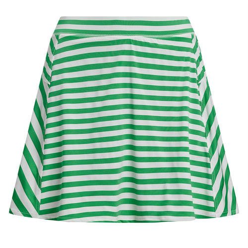 Womens RLX Airflow High Waisted Stripe Skirt Tiller Green/Ceramic White - SS25