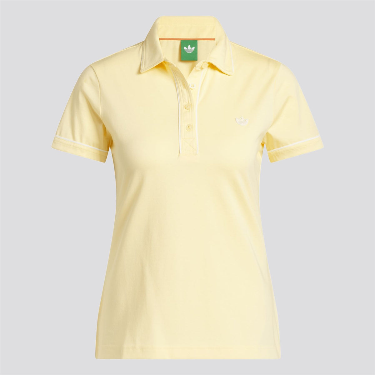 Womens Originals Solid Polo Ice Tangerine