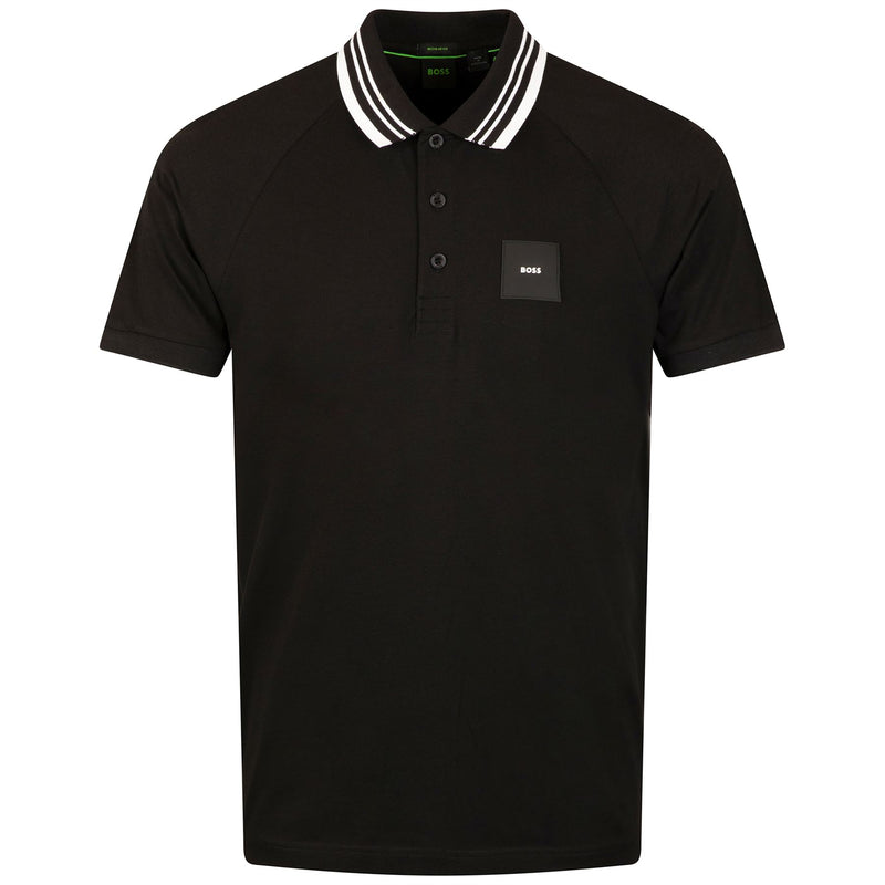 Paddy Rib Polo Black