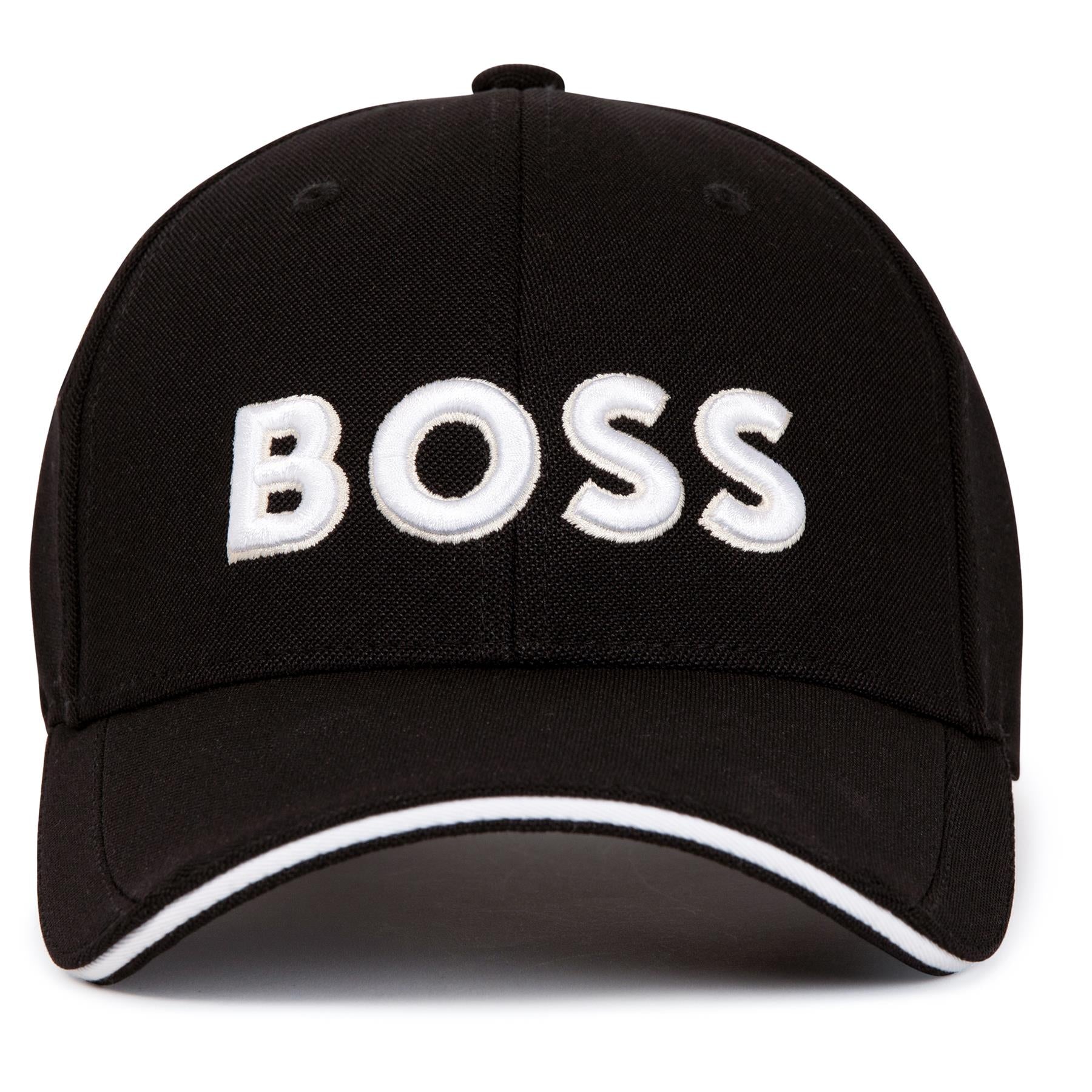 Six Panel Knitted Pique Cap Black