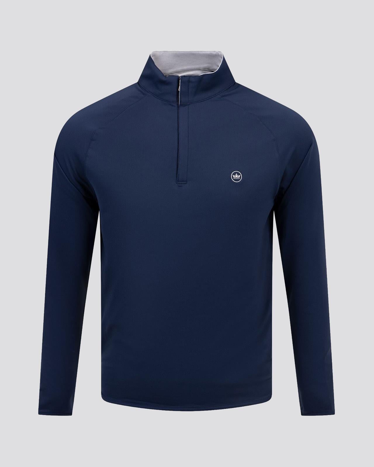 Stealth Performance Quarter Zip Navy