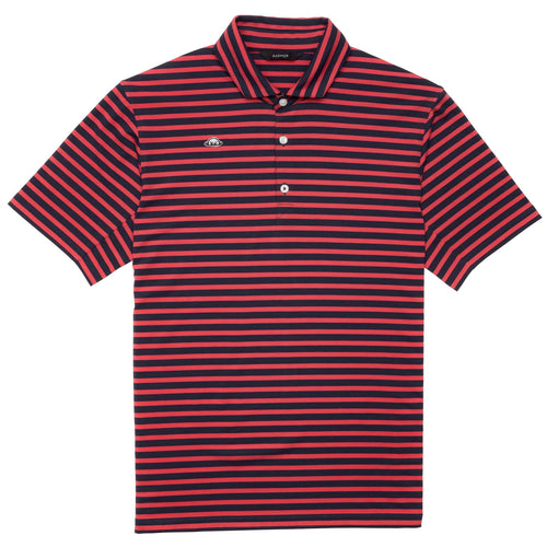 Hudson Recycled Vintage Stripe Polo Navy - SU24