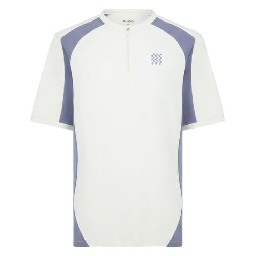 Tour Zip Polo Blue - SS25