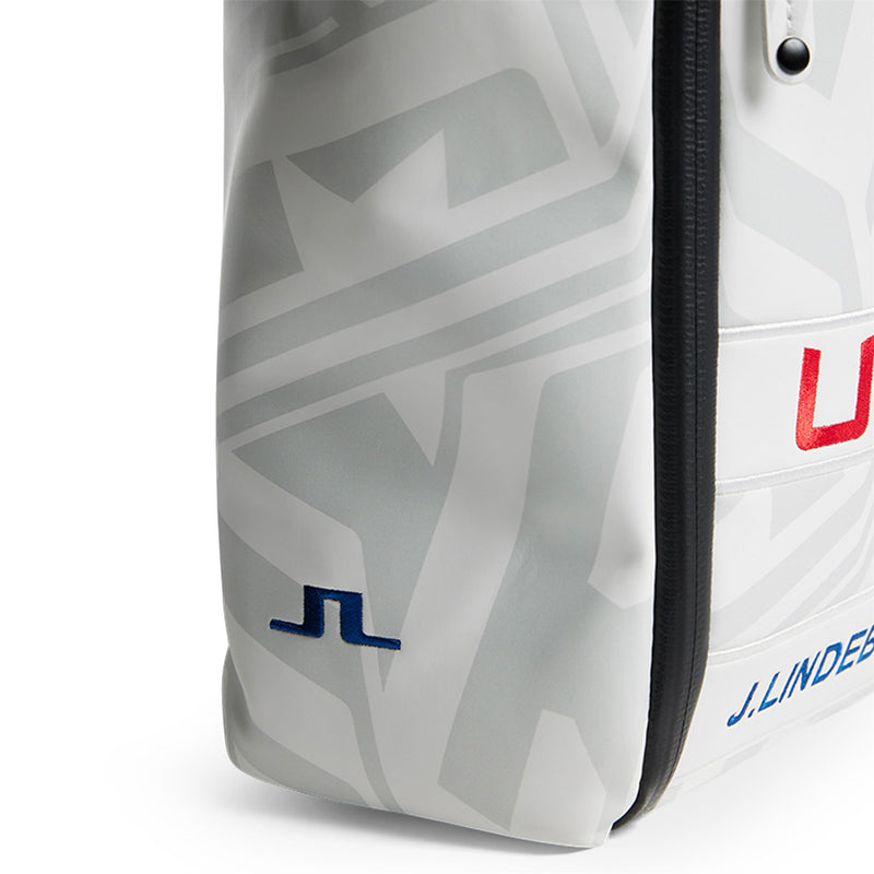 Synthetic Leather Footwear Bag US Golf White