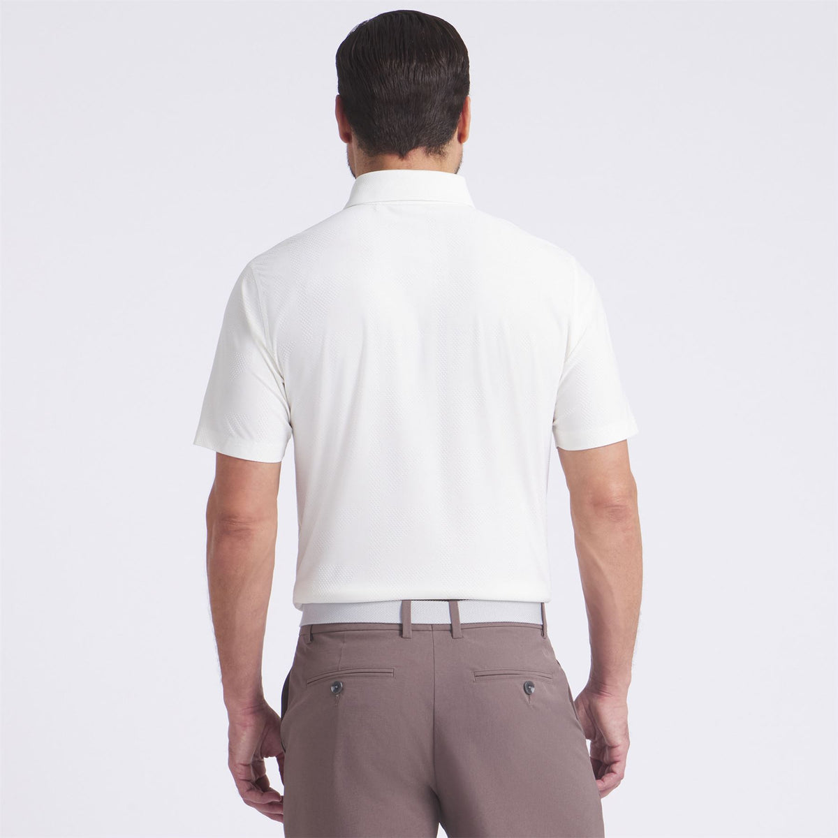x RC MATTR Jacquard Polo Warm White