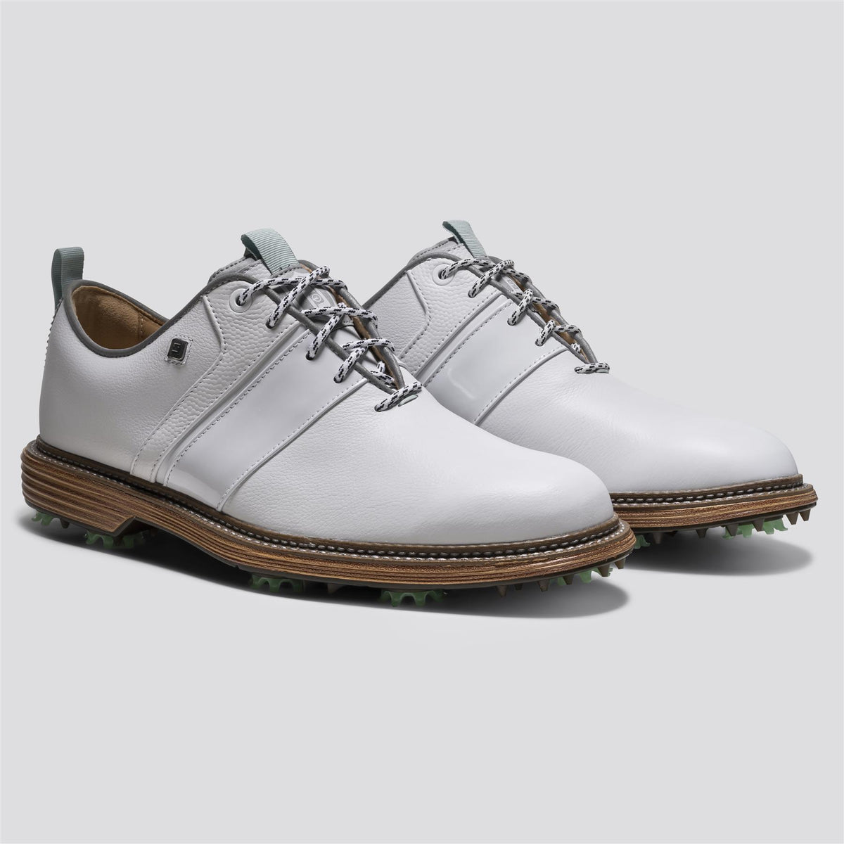 Premiere Series Packard Spiked Golf Shoes Todd Snyder White/Harbour Mist