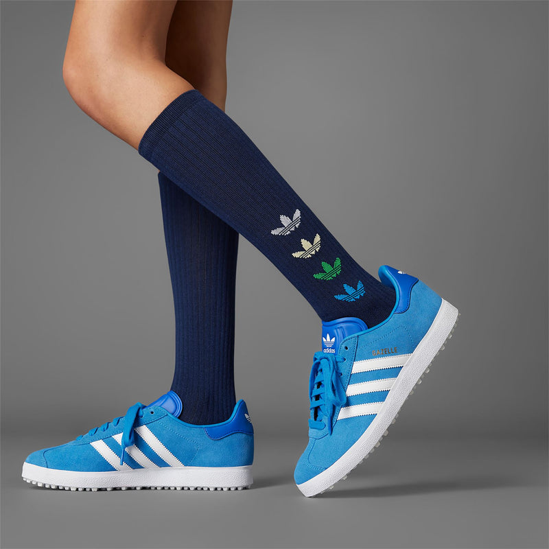 Gazelle Spikeless Golf Shoes Bluebird/White