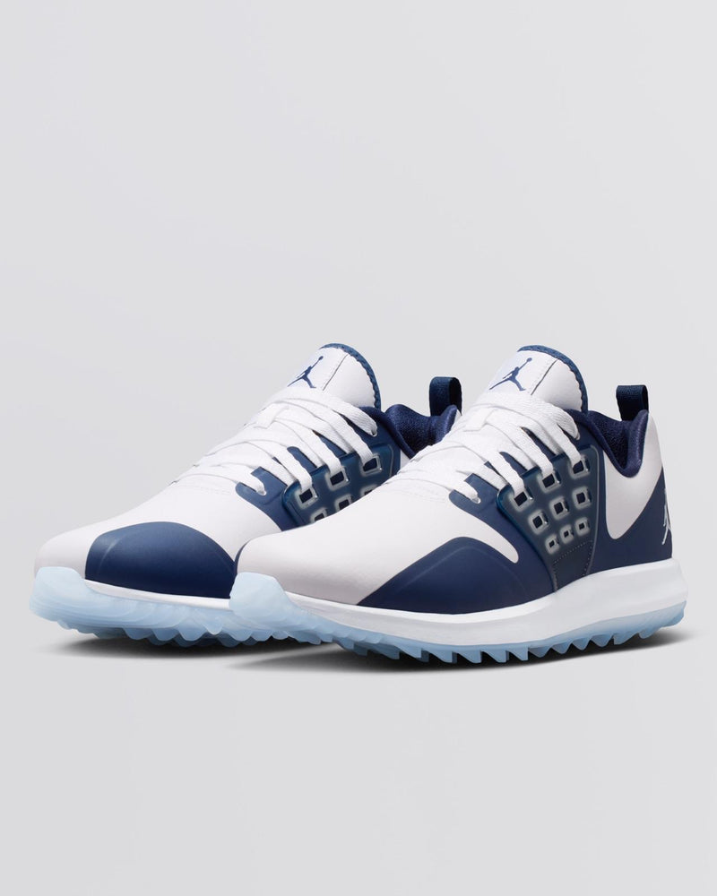Jordan Grind Spikeless Golf Shoes White/Midnight Navy