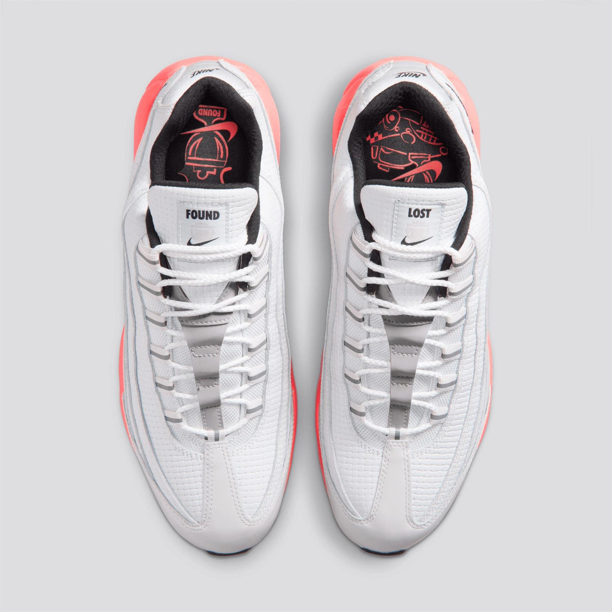 Air Max '95 NRG P26 Spikeless Golf Shoes Off White/Black Hot Lava/Metallic Silver