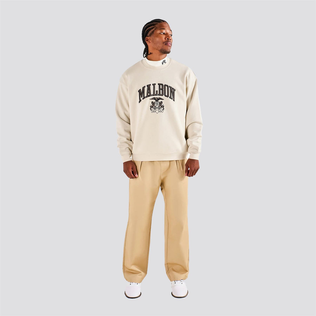 Range Oxford Sweatshirt Ivory