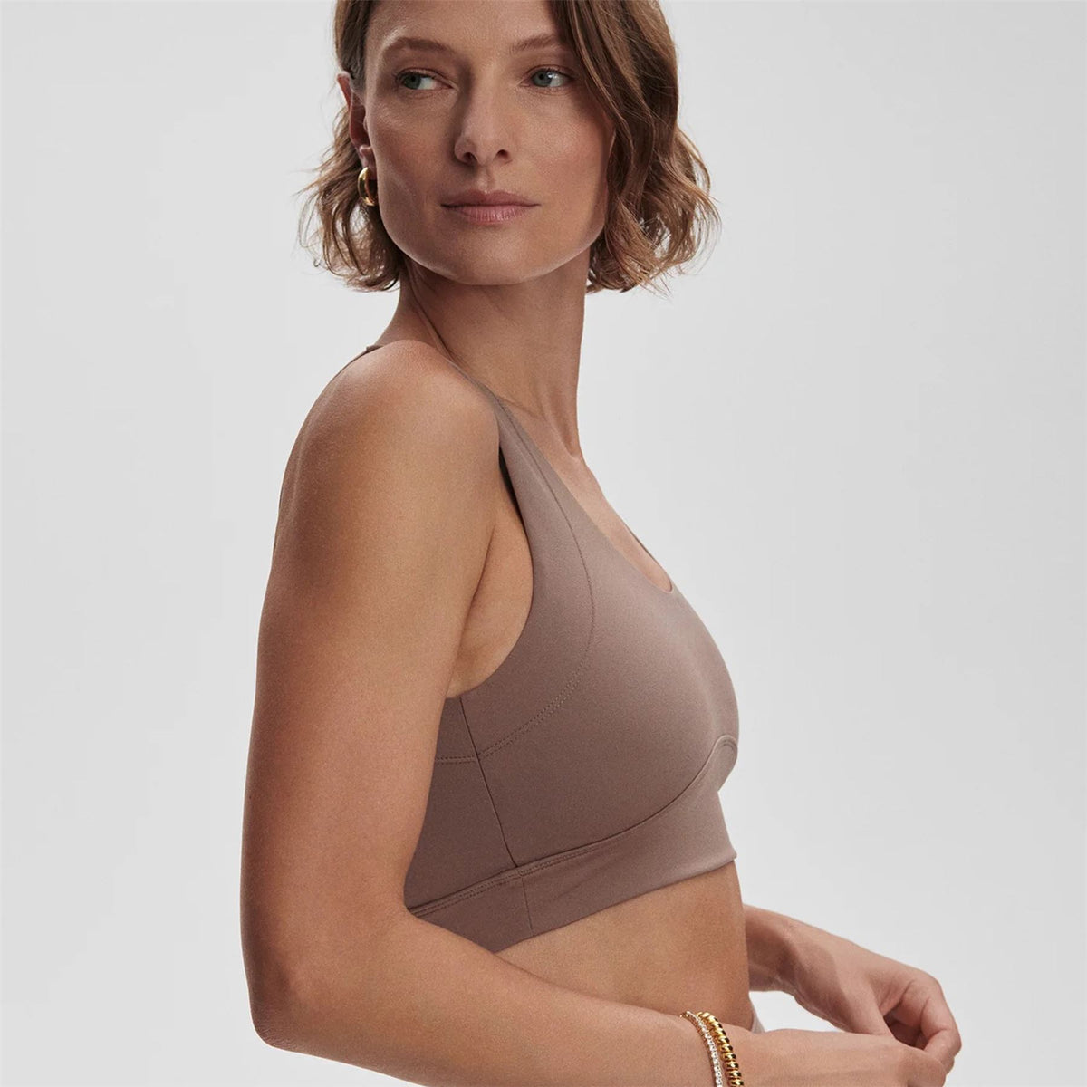 Womens Freesoft Essi Bra Deep Taupe