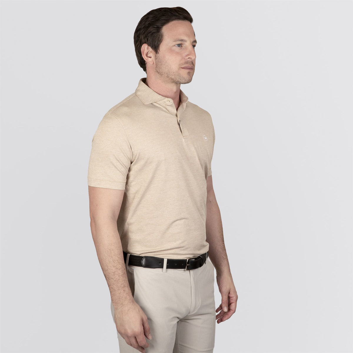 Treble Performance Jersey Polo Summer Dunes