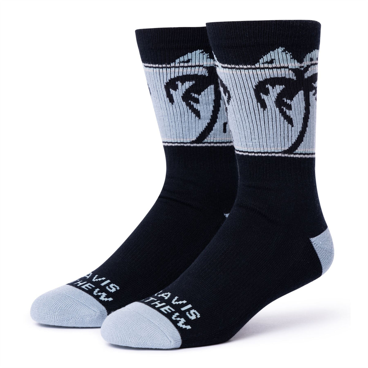 Three Mile Beach Socks Black