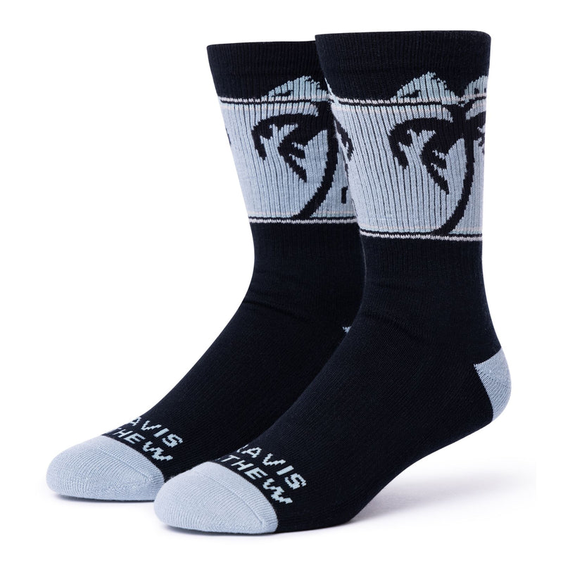 Three Mile Beach Socks Black