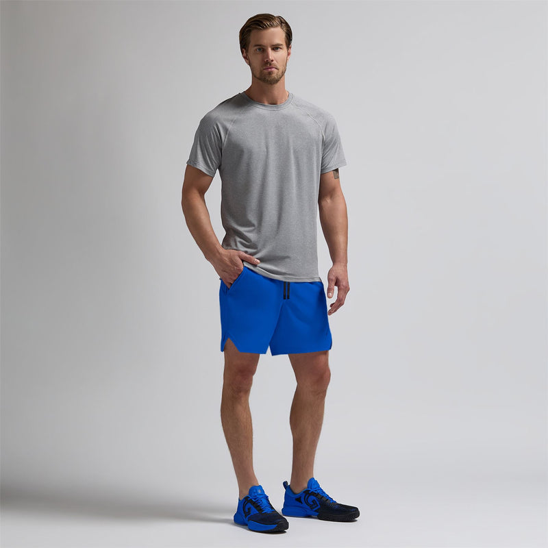 Essential Tech Jersey Ops Tee Heather Gray
