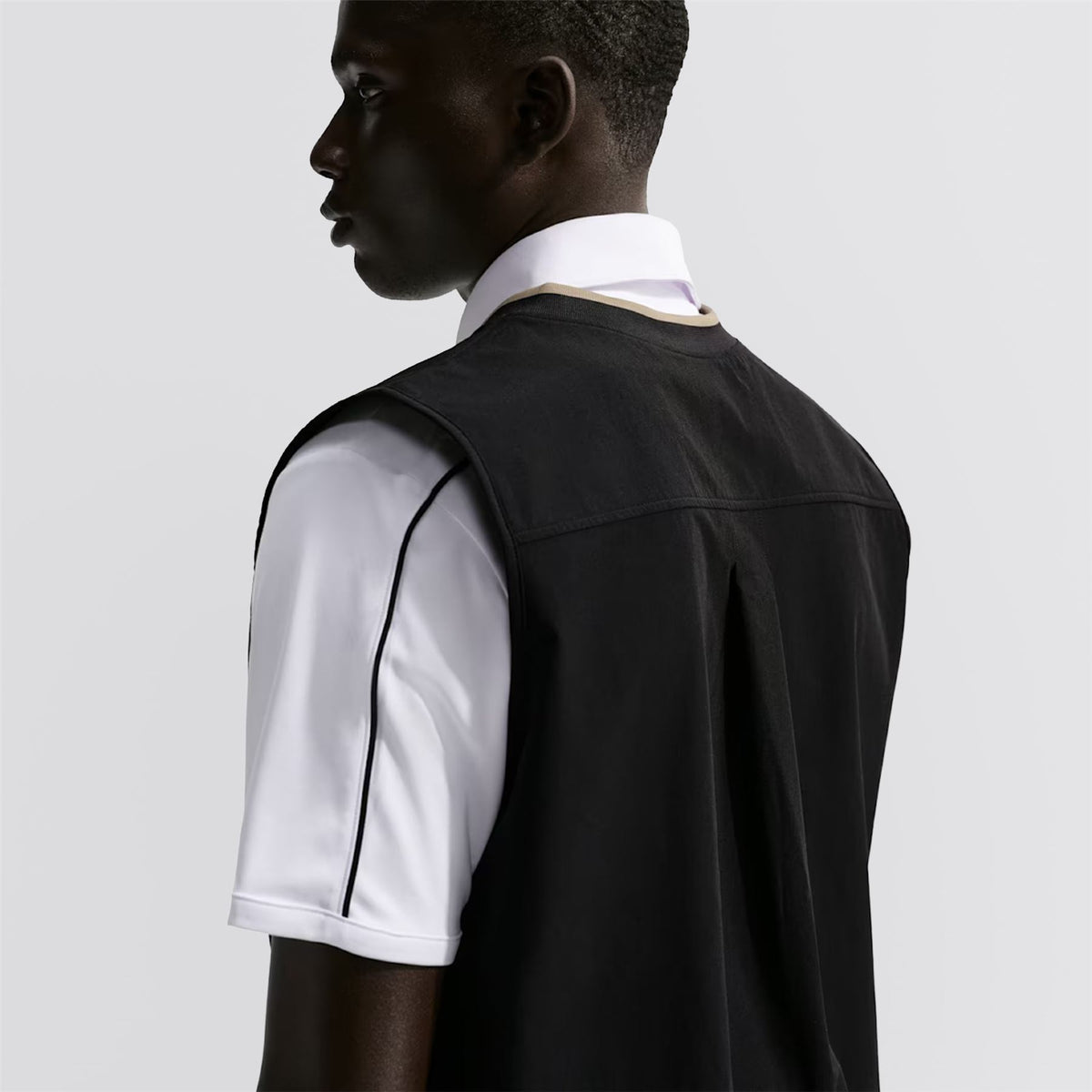 Dri-FIT Fairway Fresh Wind Vest Black/Limestone