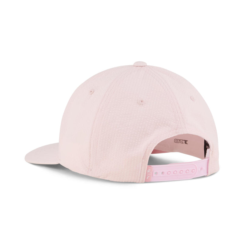 x AP Seersucker Six Panel Cap Pale Pink