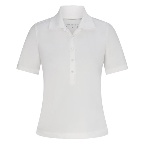 Womens Suki Polo Pearl White - SS25