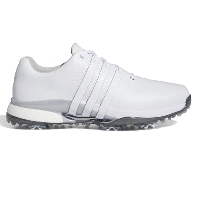 Tour360 24 Boost Golf Shoes White/White/Silver Metallic - SS24