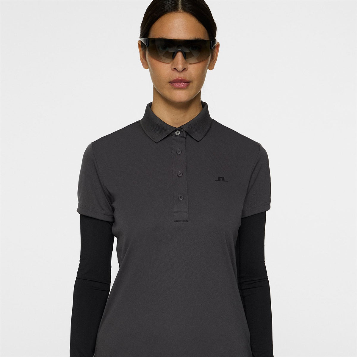 Womens Cassie Polo Asphalt