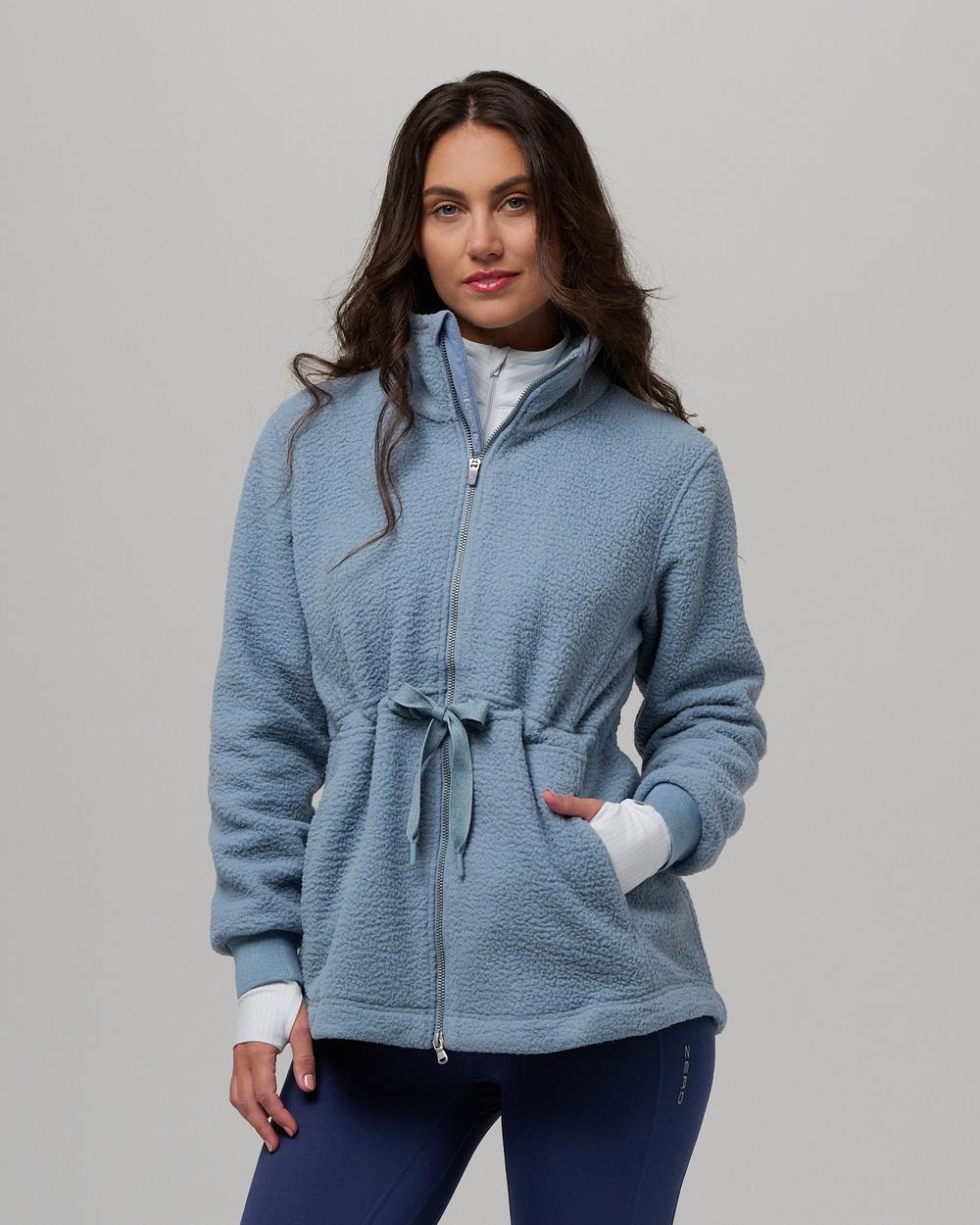 Womens Brigid Fleece Jacket Tempest